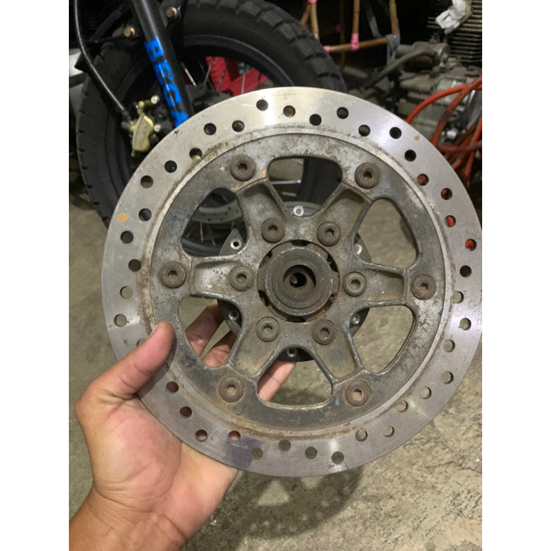 TROMOL DEPAN TIGER REVO BUBUT SET PIRINGAN ORIGINAL TEBAL