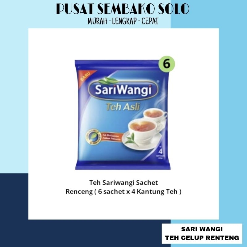 

Sari Wangi Teh Celup Renteng 7,4gr