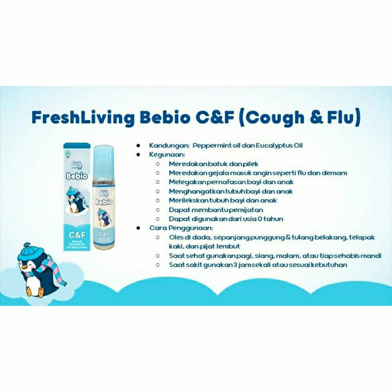 Bebio Natural Essential Oil For Baby C&amp;F, Tummy, Itchy | Freshliving Fresh Care Bayi Aromatherapi