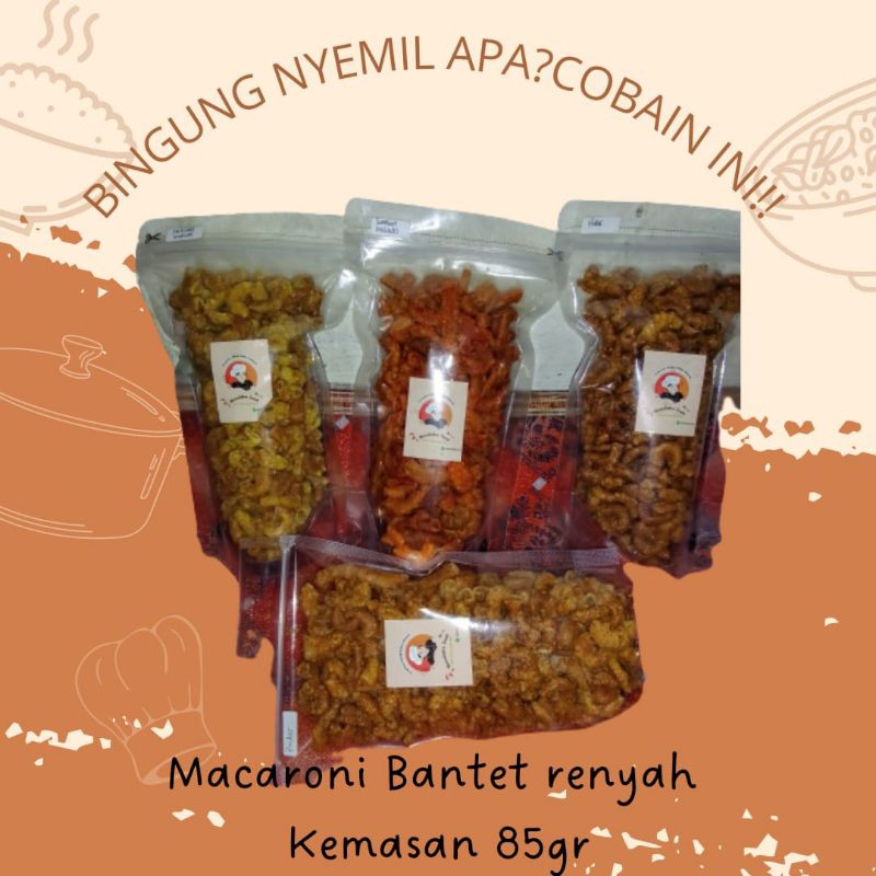 

Macaroni bantet bumbu kemasan 70gr