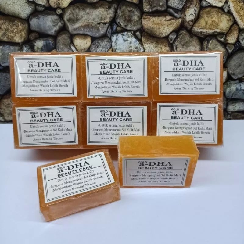 ADHA GOLD MDS SUPER ORIGINAL- LUSINAN SABUN ADHA GOLD- ADHA GOLD HOLOGRAM BULAT