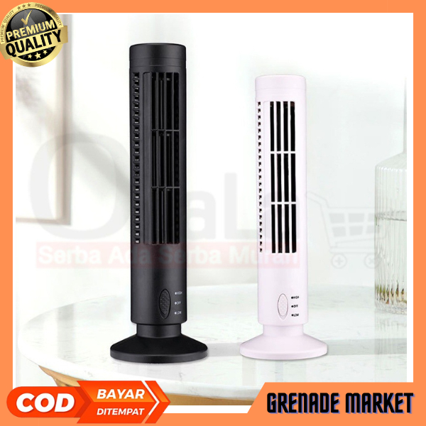 TOWER FAN USB OLL-5007 Tower fan air cooler Kipas angin portable Tower fan swing portable Kipas angi