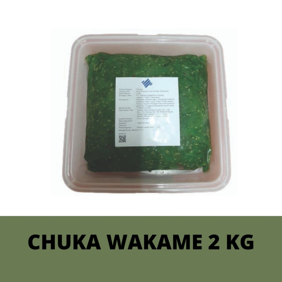 

Chuka wakame rumput laut jepang 2kg