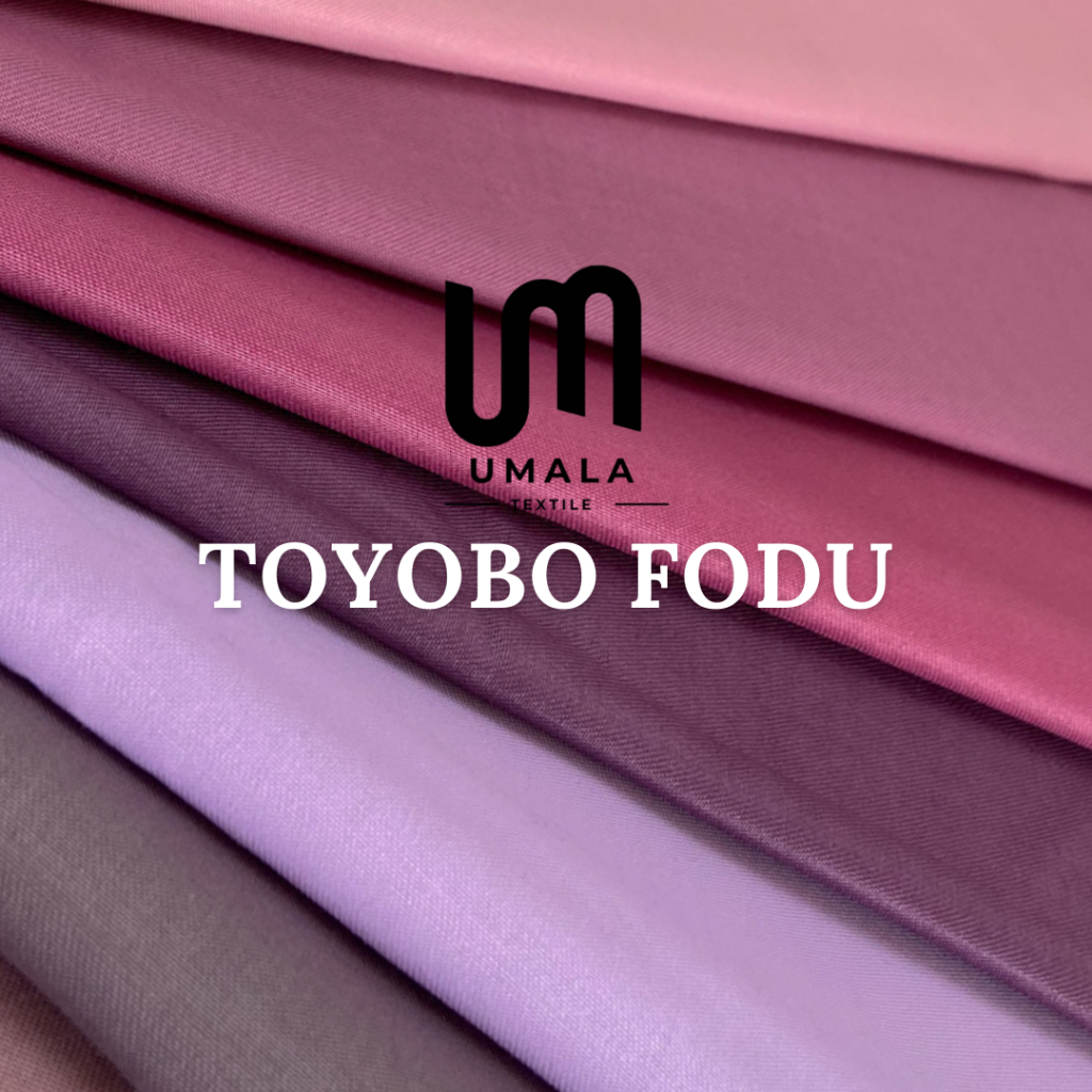 Kain Bahan Katun Adem 1 Meter - Toyobo Fodu