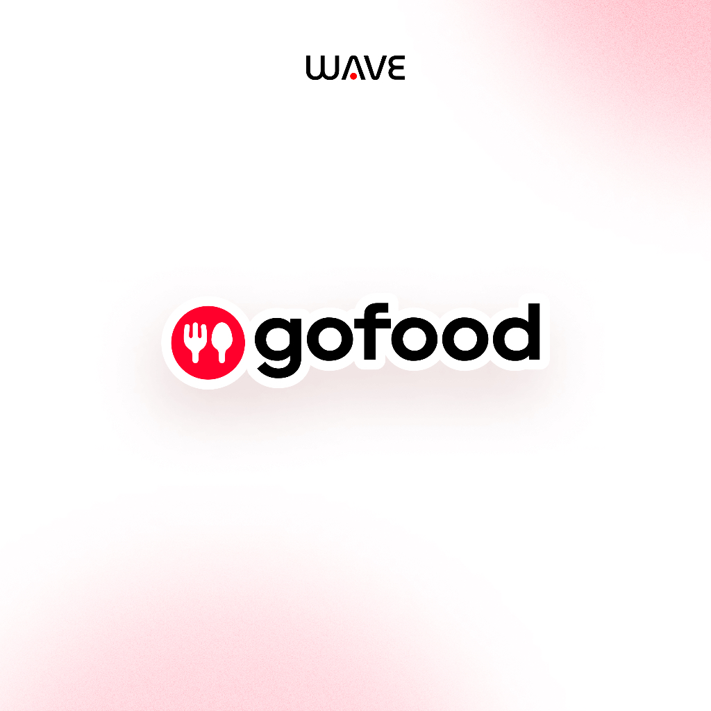 

Sticker GoFood - Cutting Sticker Vinyl Laminasi Doff Waterproof Gojek GoTo Network