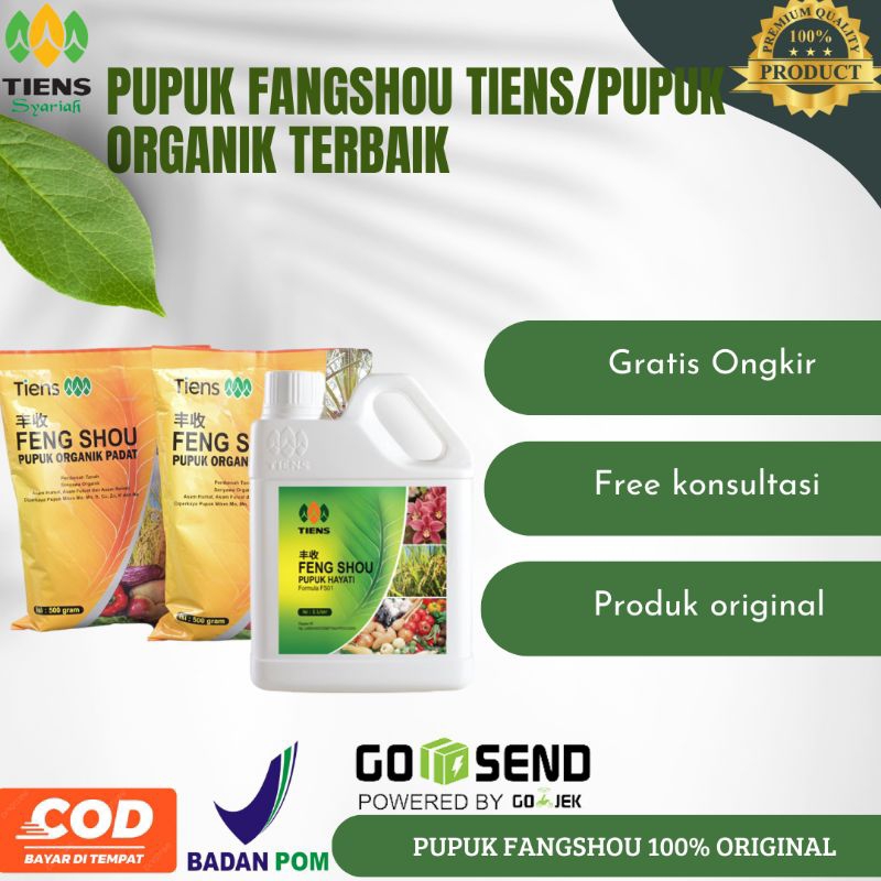 PUPUK FENGSHOU/PUPUK ORGANIK/PUPUK JENIS TANAMAN/ORIGINAL/BISACOD