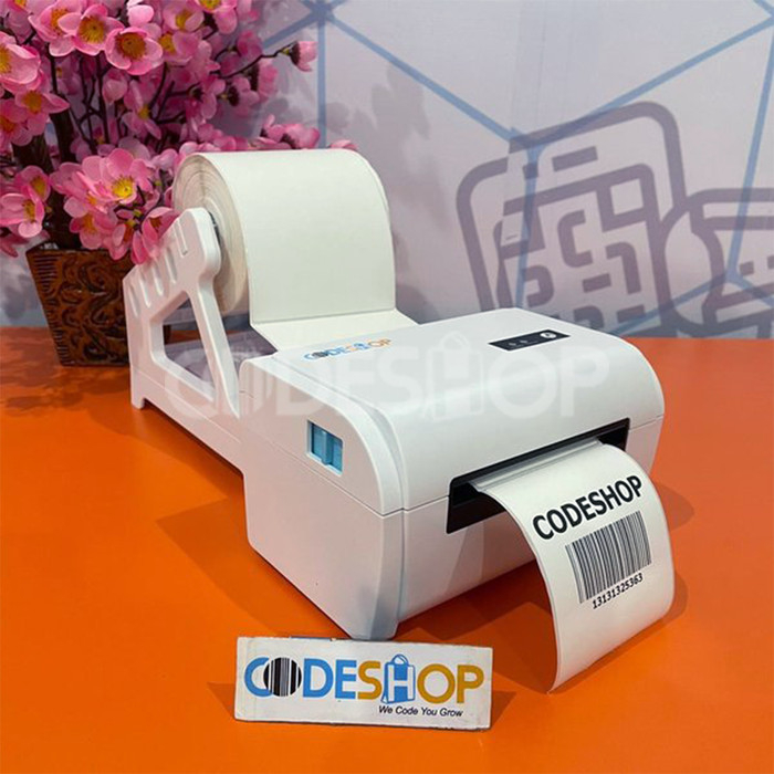 Codeshop Printer Barcode CB 160BT Cetak Label Resi Harga Asset Warehouse