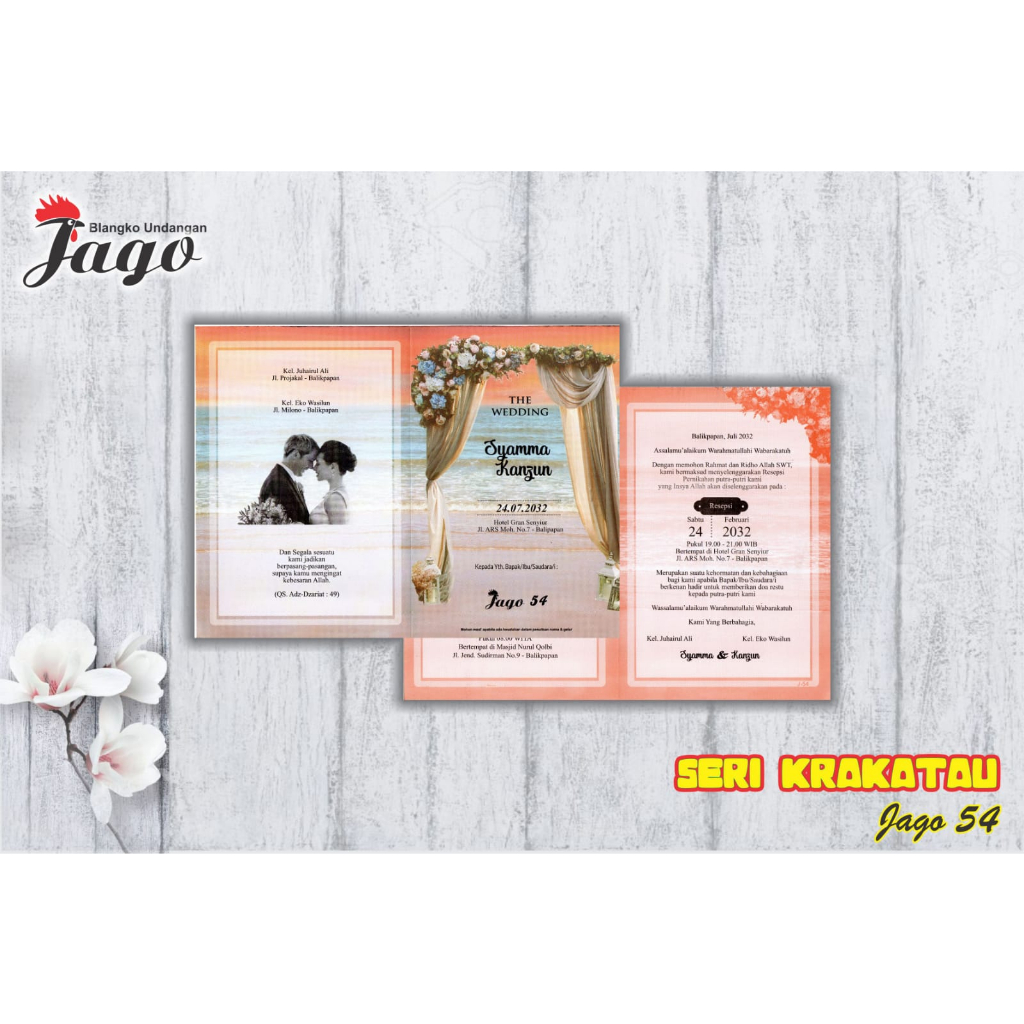 Kertas Blangko Undangan JAGO 54 Harga Murah