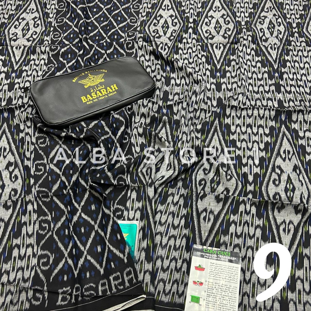 Sarung Basarah Mesres Jahit Tengah Ori//Sarung Full Mesres Jahit Tengah