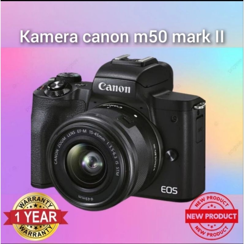 kamera canon eos m50 mark ii