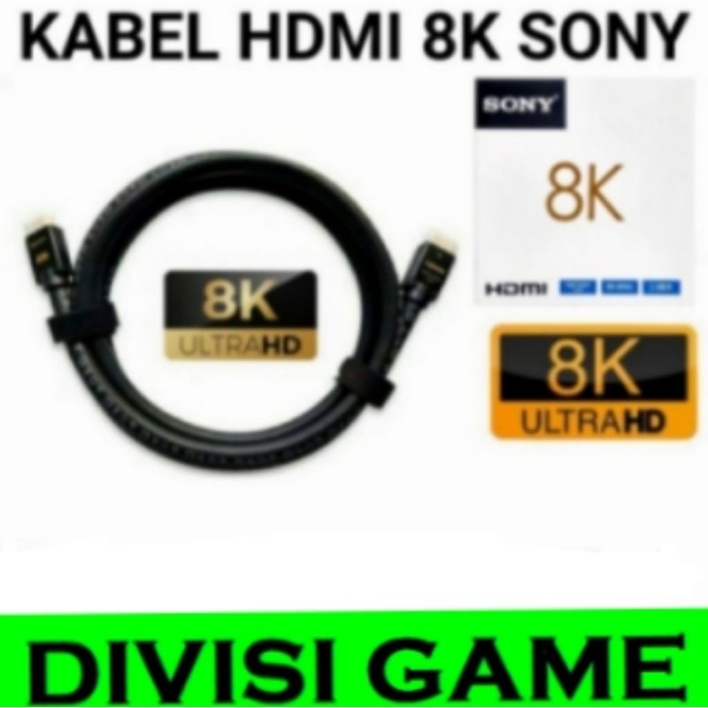 Kabel HDMI Sony 2,1 HDR Smart TV - 3 Meter Kabel Hdmi