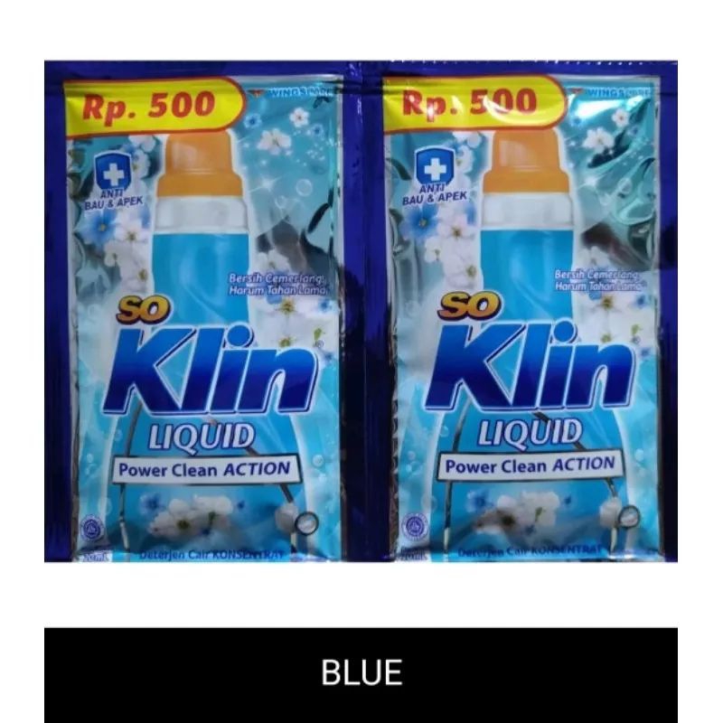 Soklin Cair / Soklin Liquid Sachet 20ml tag 500/1000