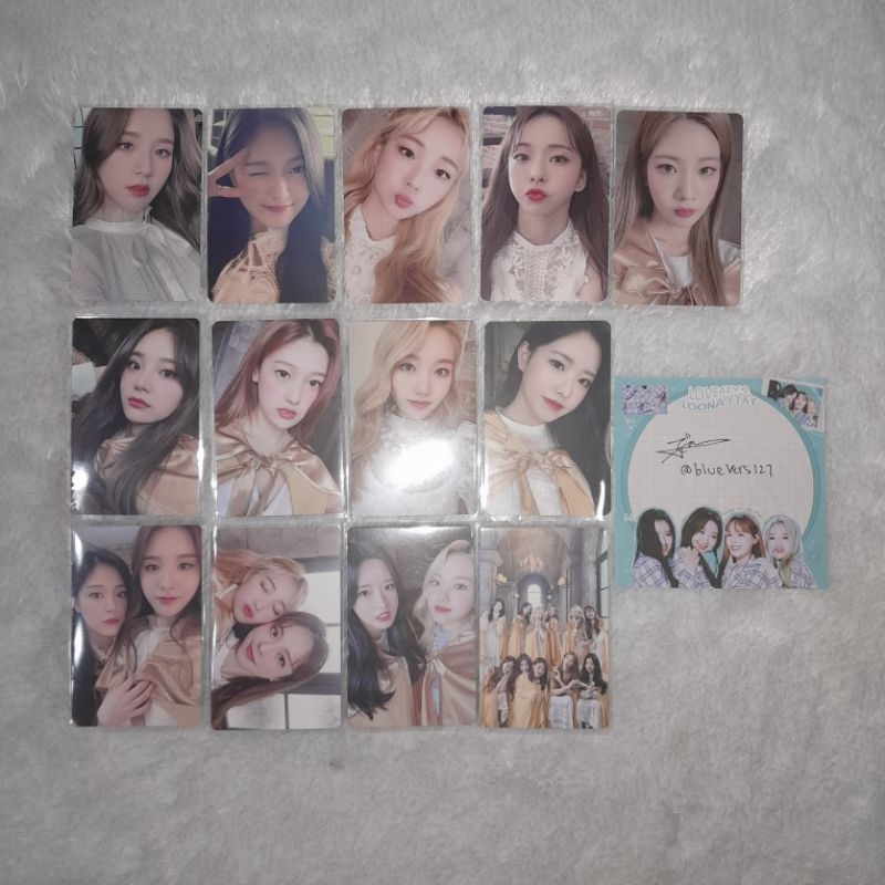 PHOTOCARD LOONA LIGHTSTICK POB