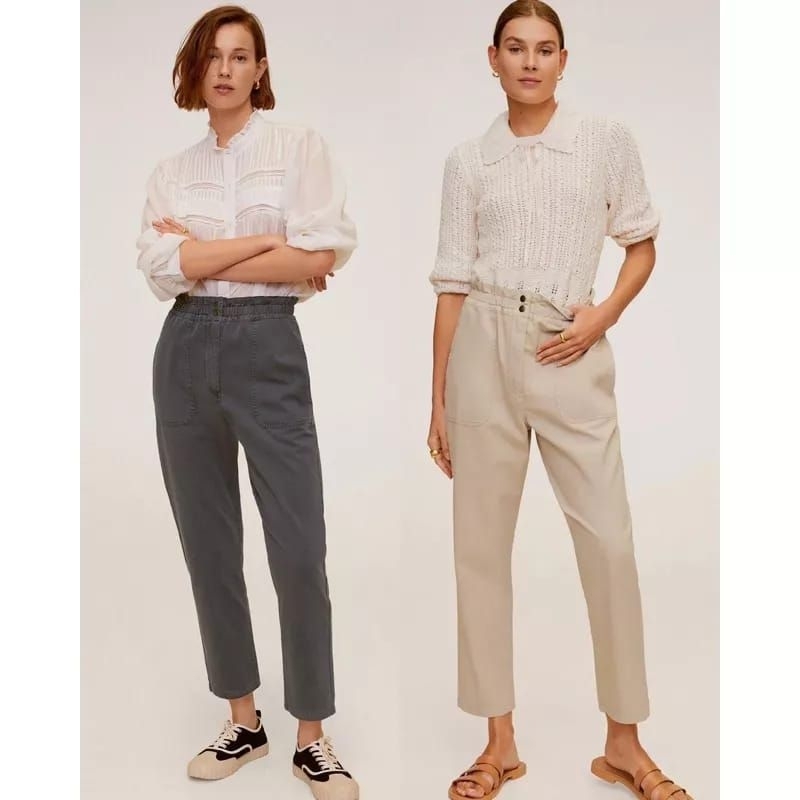 MNG Waist Straight Slouchy Jeans