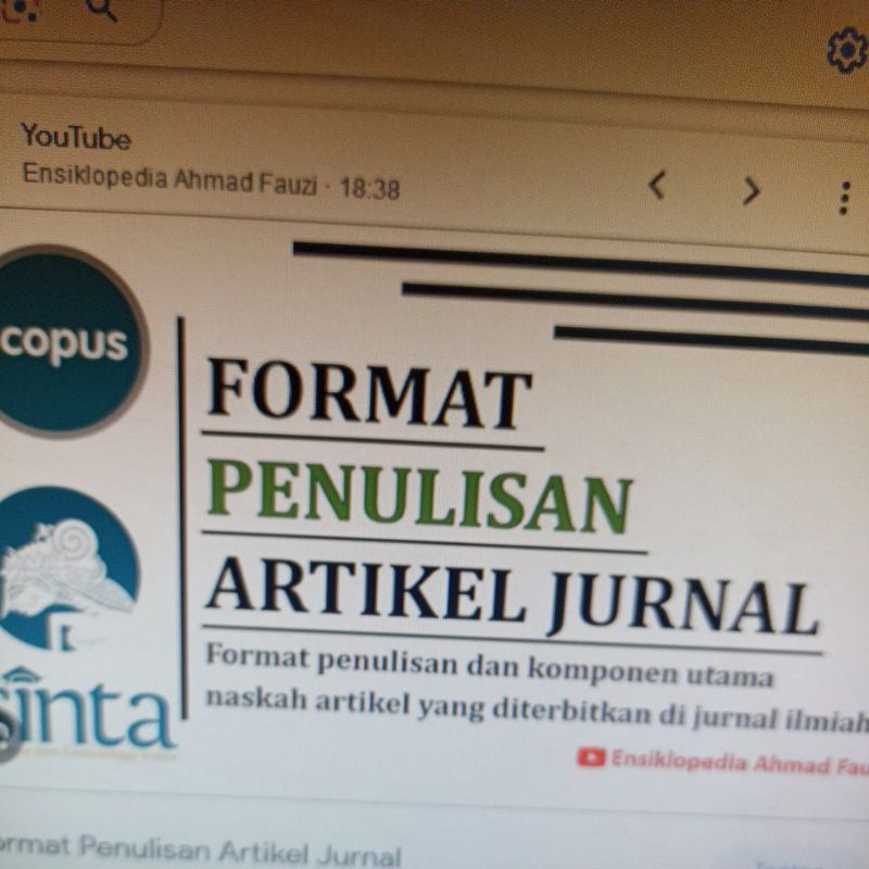 asistensi artikel jurnal