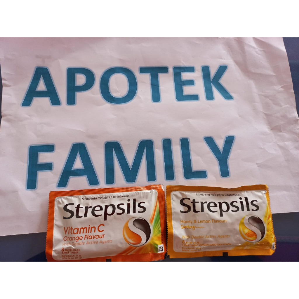 

Strepsils Soothing Rasa Honey Lemon isi 8 butir x 12 Sachet - Permen Pelega Tenggorokan Rasa Honey Lemon