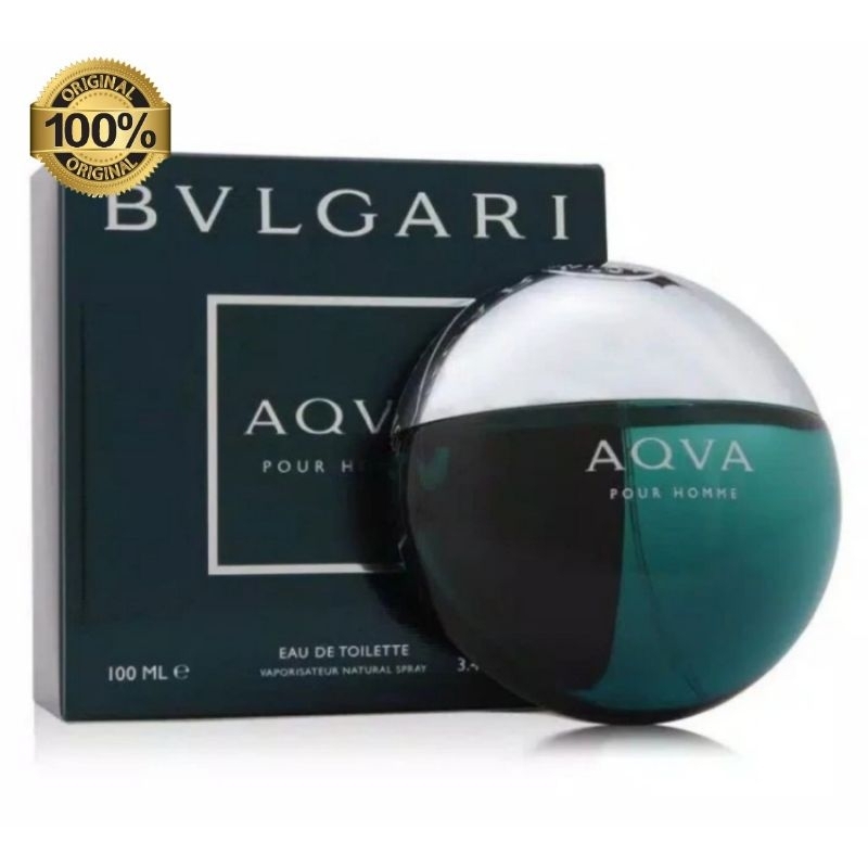 PARFUM BVL AQVA POUR HOMME ORIGINAL 100%