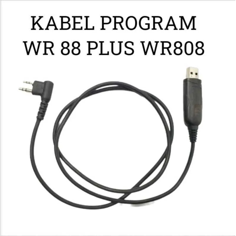Kabel Program HT Weircom WR88 Plus Programming Cable Software WR88Plus