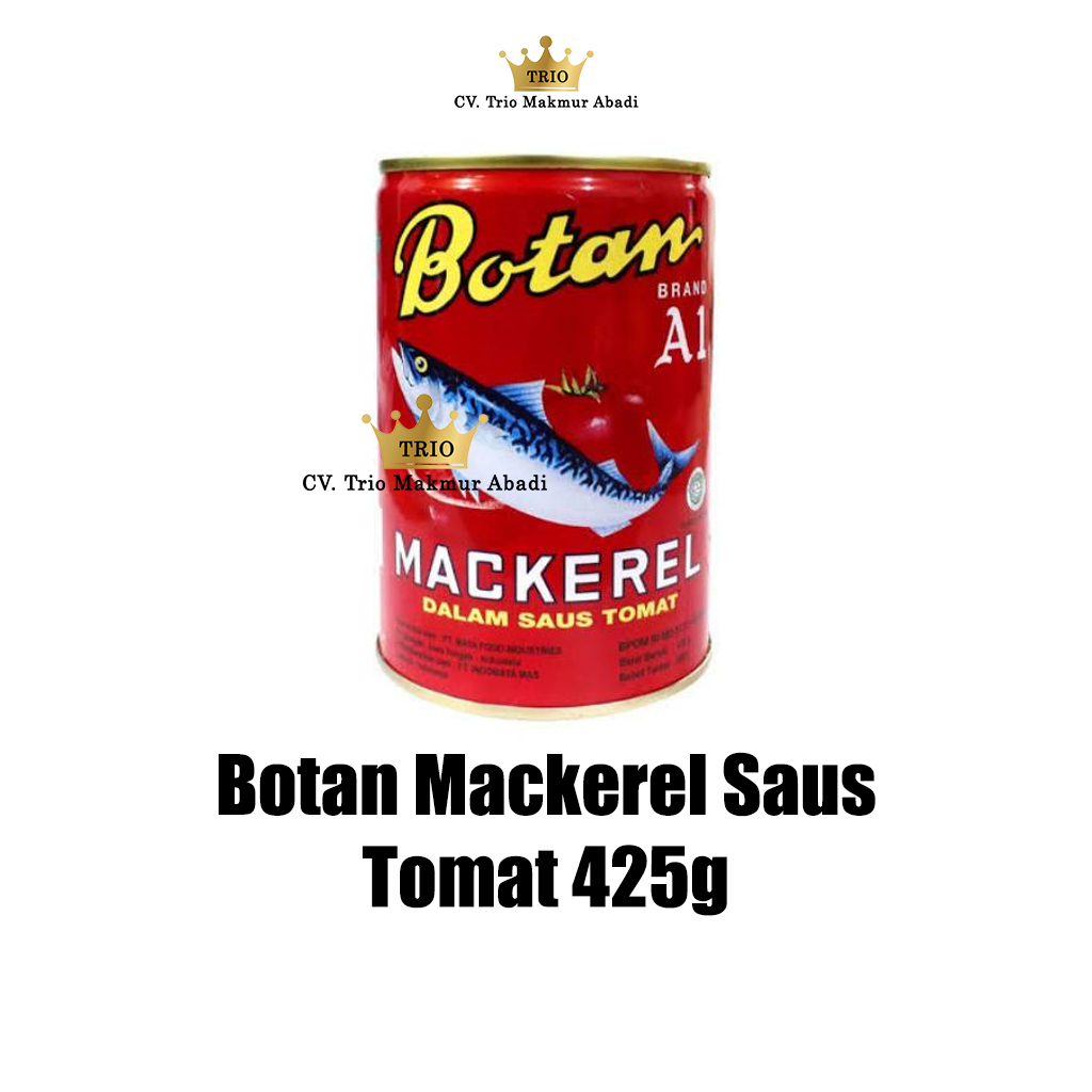 

Botan Mackerel Tomat 425g