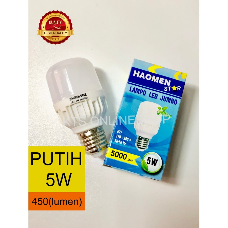 LAMPU LED HAOMEN 5 WATT