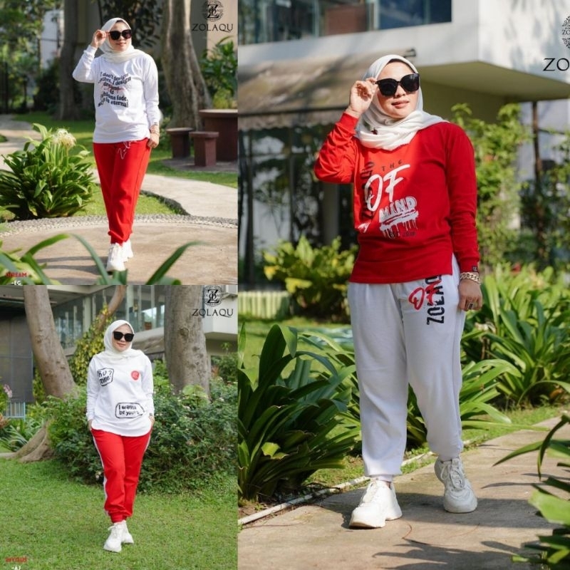 Set celana zolaqu original stelan olahraga zolaqu ori setcel zolaqu