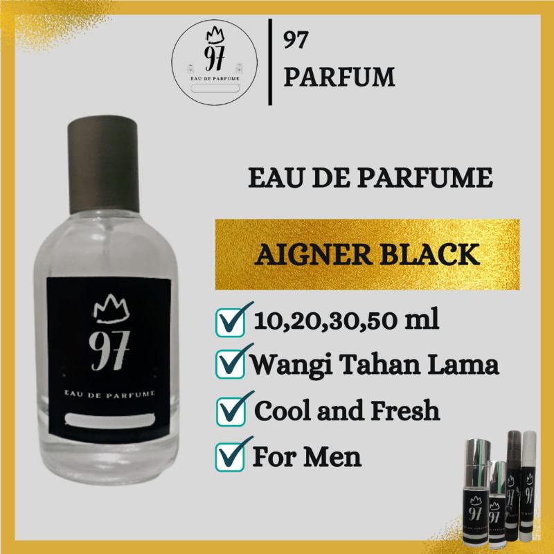 Aigner Black parfum wangi 24 jam