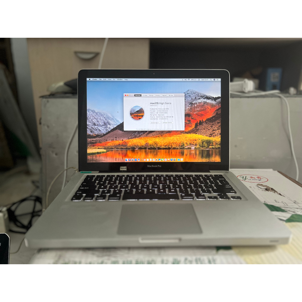 MacBook Pro 13inch Intel Core i5 thn 2011 4GB HDD 320GB Bekas Berkualitas