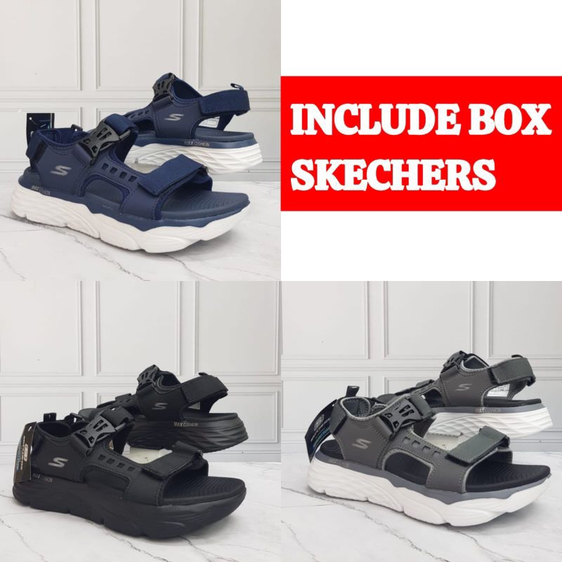 SKECHERS SANDAL GO WALK ULTRA MAX CUSHIONING / SKECHERS  MAX CUSHIONING SANDAL