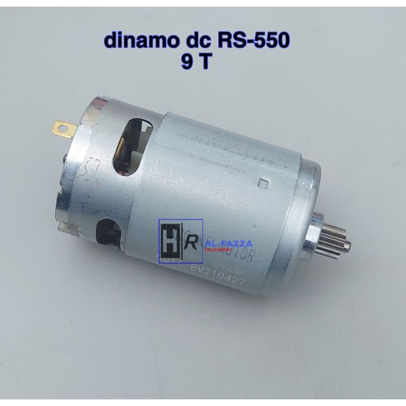 dinamo dc RS 550 12v / 16.8v 9 gigi bor cordless