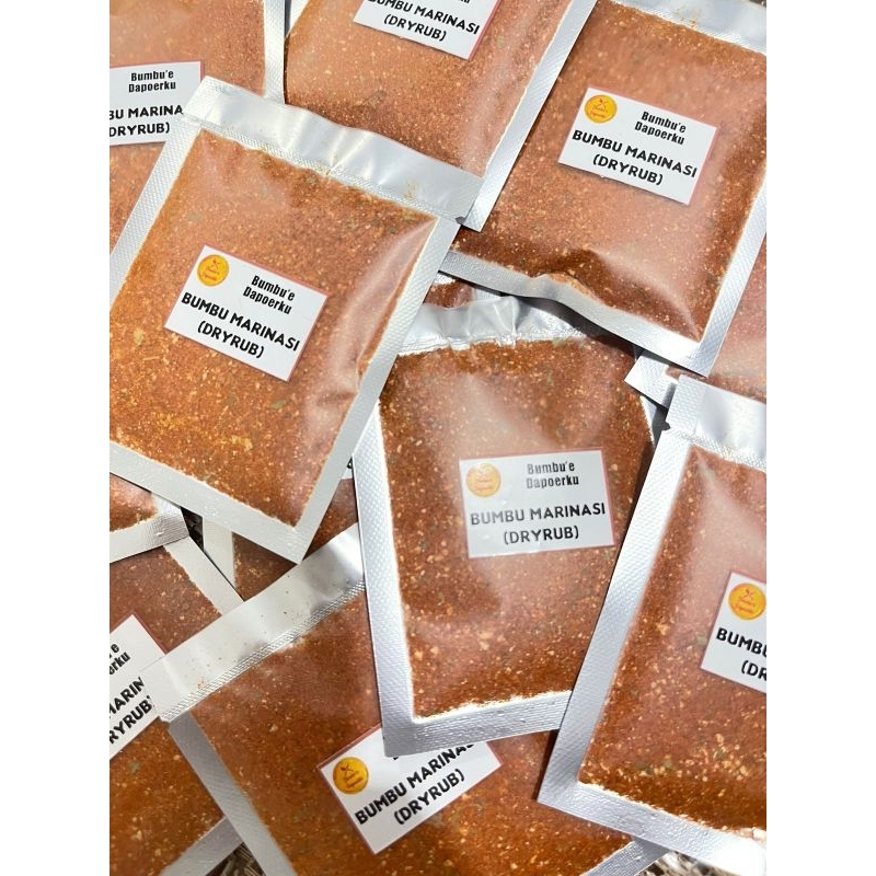 

Bumbu Marinasi Dry Rub Sachet Khas Bumbu'e Dapoerku (NO MSG)