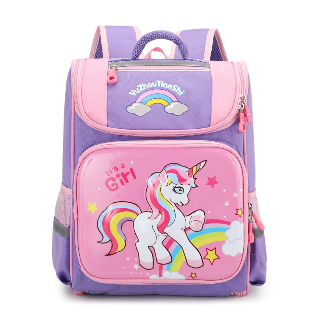 TAS ANAK TK/SD BERGAMBAR KARAKTER TAS TABUNG KEKINIAN GAMBAR TIMBUL R8918