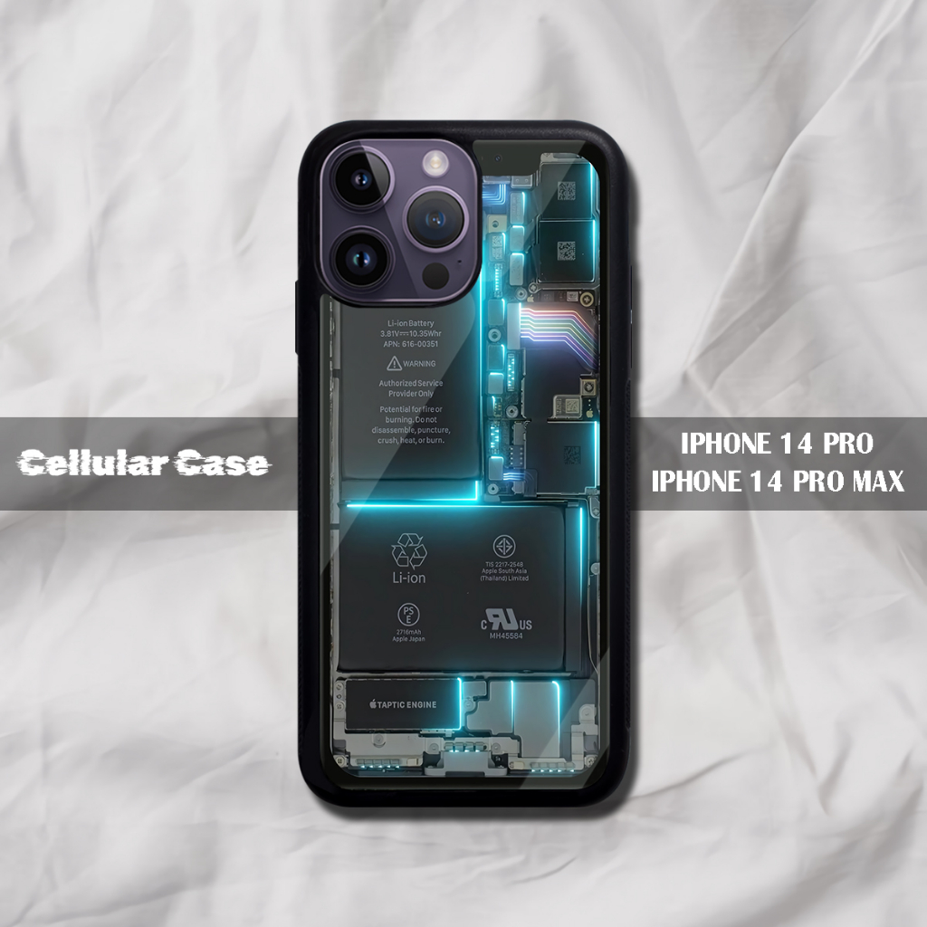 [CS37] Case Glossy Iphone 14 Pro 14Pro Max | Casing HP Kilau Efek Kaca | Kesing HP Premium Softcase 