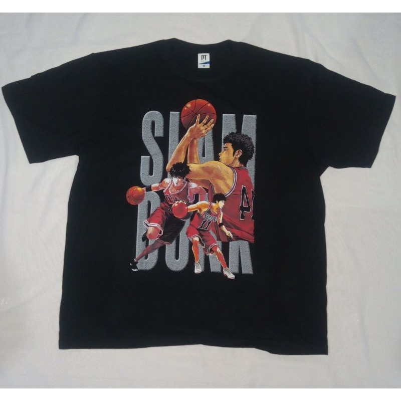 Slam Dunk Anime Retro Vintage T-shirt/Kaos Anime Manga Slam Dunk Unisex Oversize