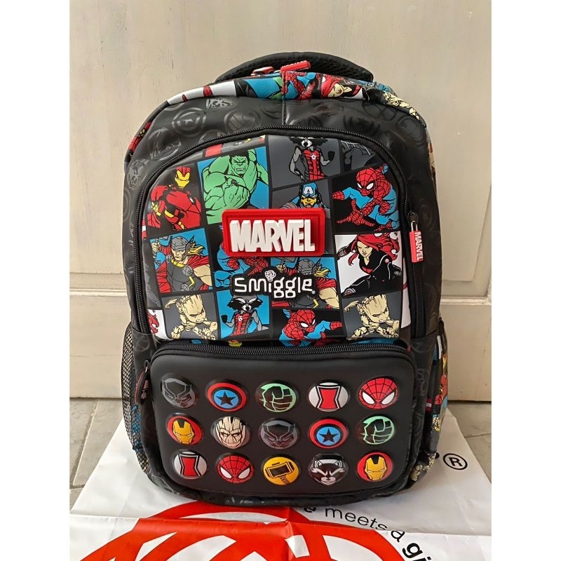 Smiggle Marvel Avengers Backpack Tas Smiggle SD