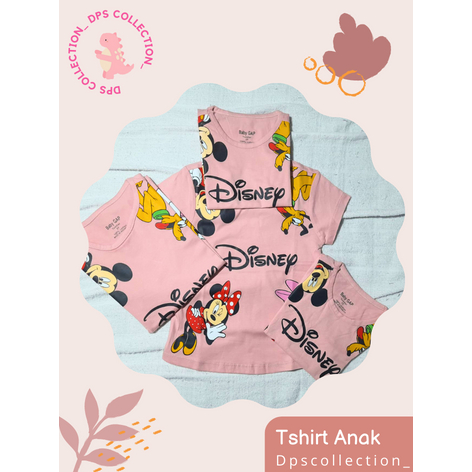 BabyGAP Disney Pink -  Pakaian Anak Perempuan - Atasan Perempuan - Atasan Anak Perempuan - Baju Anak