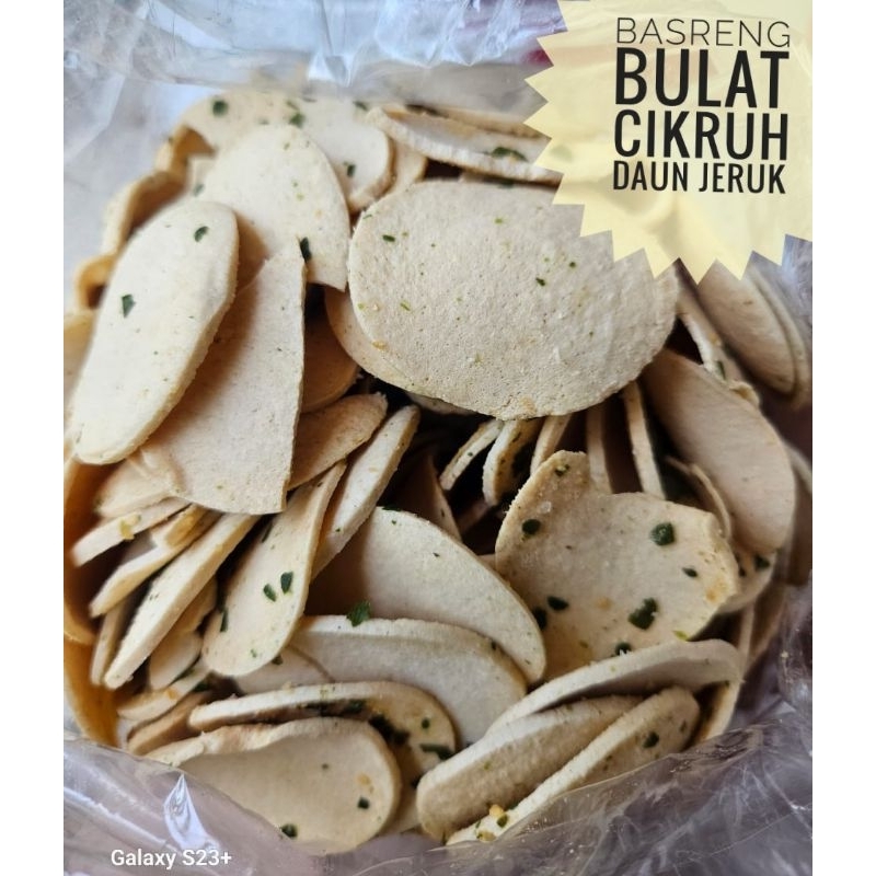 

basreng bulat ori cikruh daun jeruk 200g / basreng viral /basreng bulat/cikruh daun jeruk