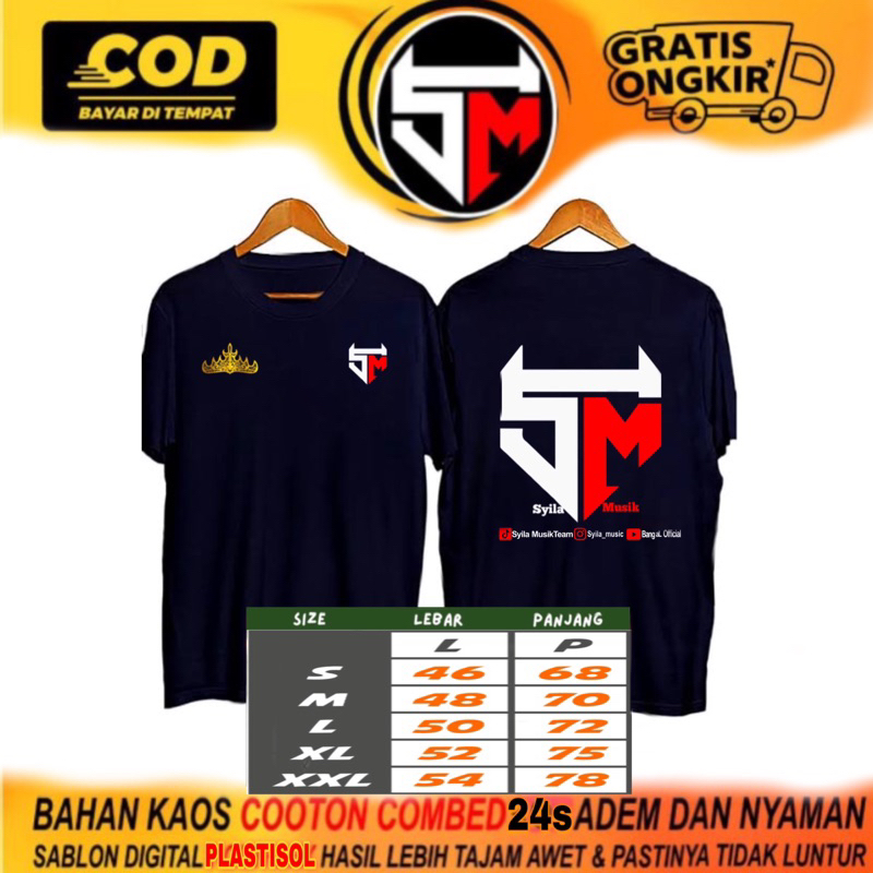 KAOS SYILA LOVERS LAMPUNG REAL//BAHAN COTON COMBET 24s SABLON DTF ORIGINAL