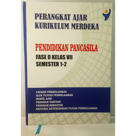 

FREE CUSTOM BUKU MODUL AJAR PENDIDIKAN PANCASILA FASE D SMP/MTs KELAS 7 SEMESTER I & II KURIKULUM MERDEKA PLUS CD