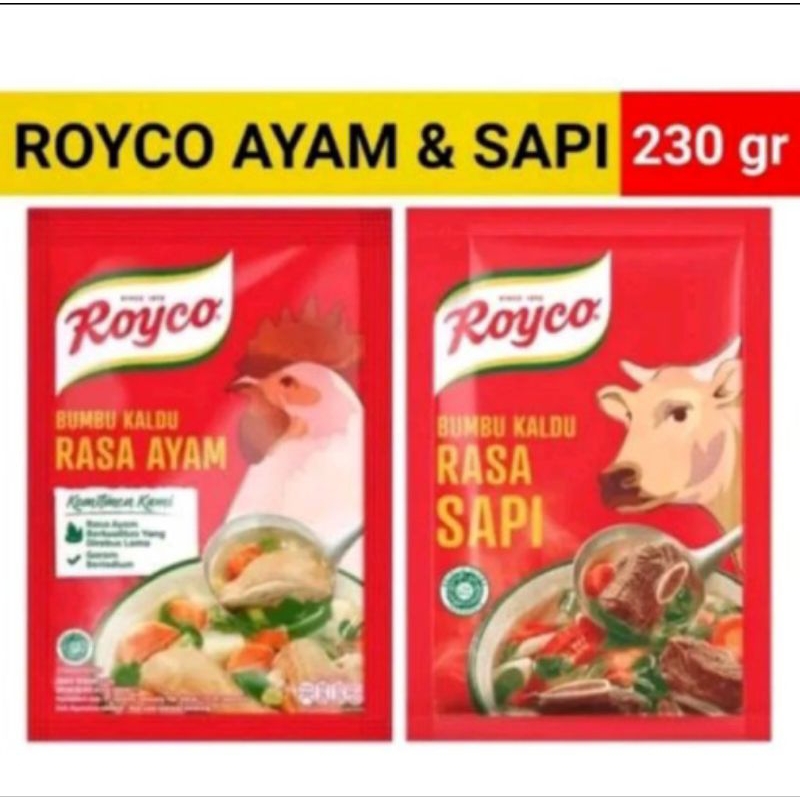 

royco penyedap rasa ayam & sapi [230 gr]