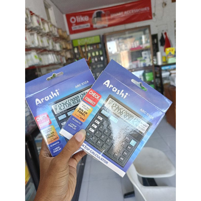 

KALKULATOR Arashi Arc 512A