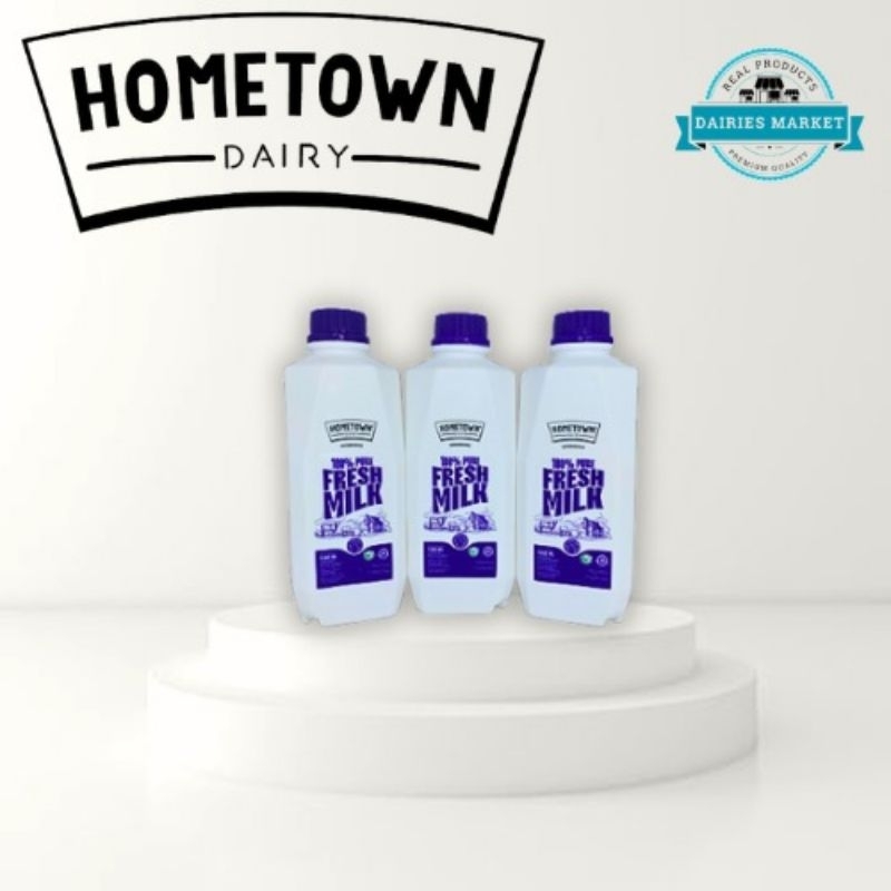 

Susu Hometown 1L Premium Fresh Milk Home Town Susu Sapi Murni Segar 1L