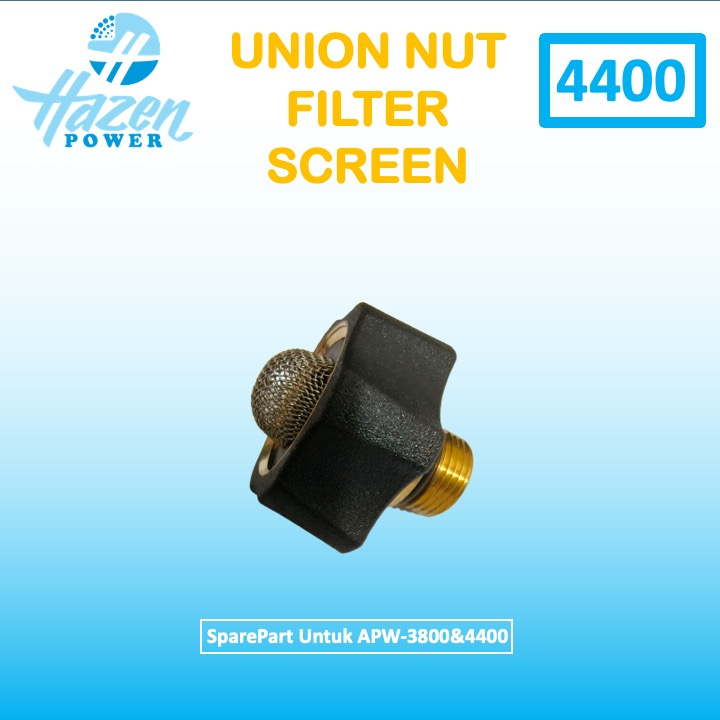 UNION NUT + FILTER SCREEN Untuk AiPower APW3800/4400 by HAZENstore