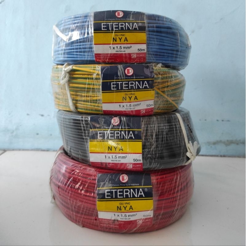 Kabel Eterna NYA 1x1,5 (50M)