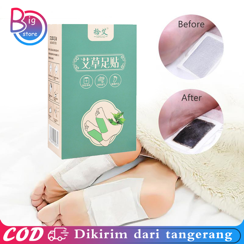 50pcs Koyo Kaki Detox Foot Patch Itsuki Kenko Foot Patch Detox Kaki Relief Kelelahan