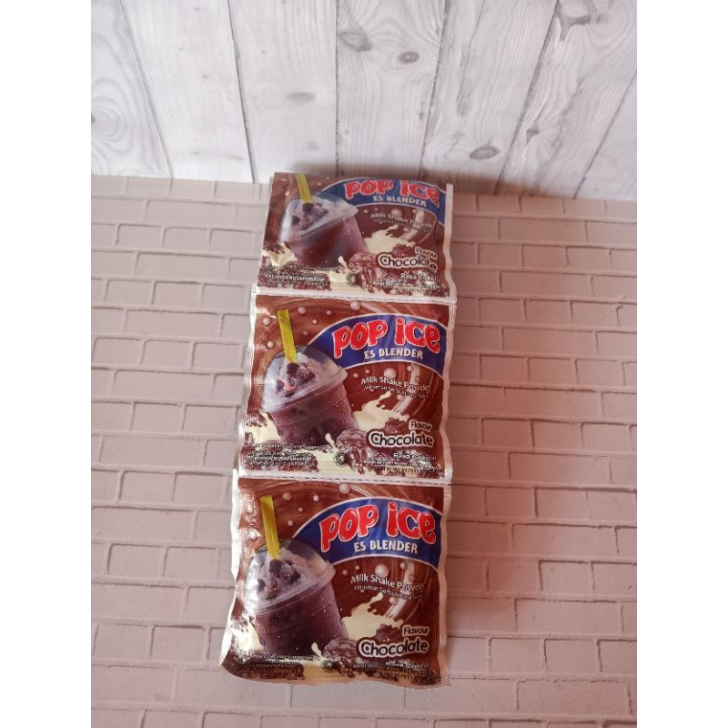 

Pop Ice Blender Chocolate Renceng 10 sachet