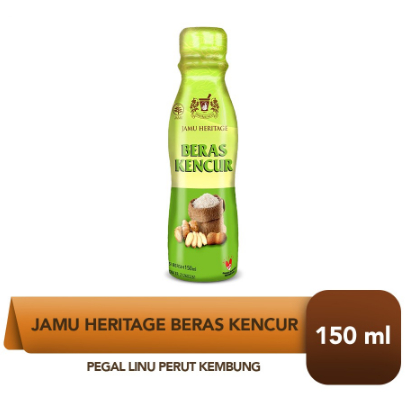 

Jamu Heritage Beras Kencur 150ml Sido Muncul Pegal Linu Perut Kembung