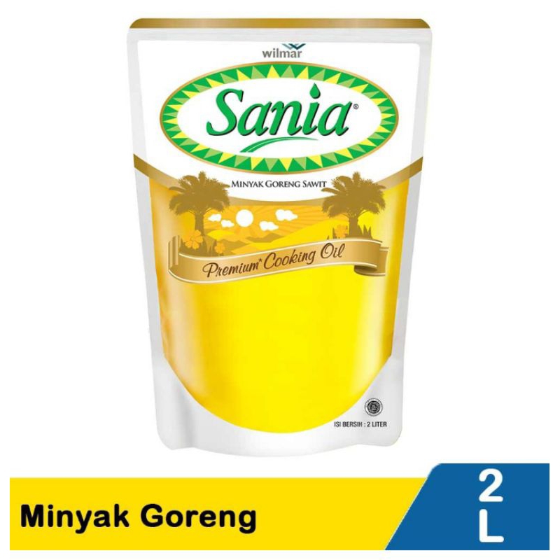 

Sania Minyak Goreng Pouch 2 L