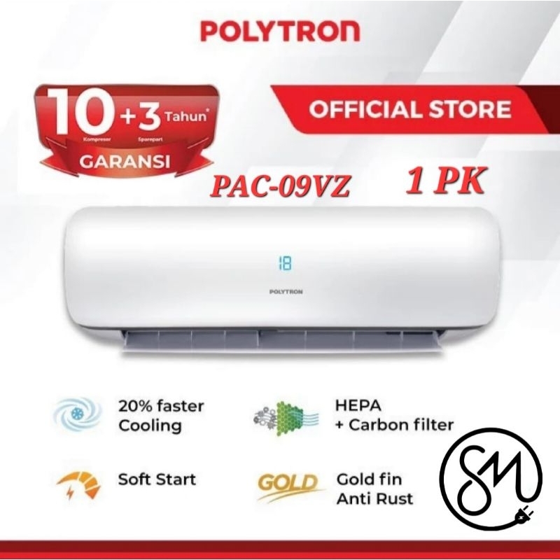 Polytron AC Split PAC 09VZ - Neuva Pro Series