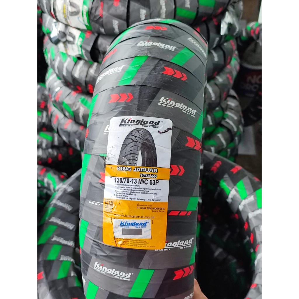 KINGLAND KING JAGUAR Ban Motor Nmax Ring 13 Uk 130/70-13 Tubeless Nmax/ADV - KINGLAND KING JAGUAR