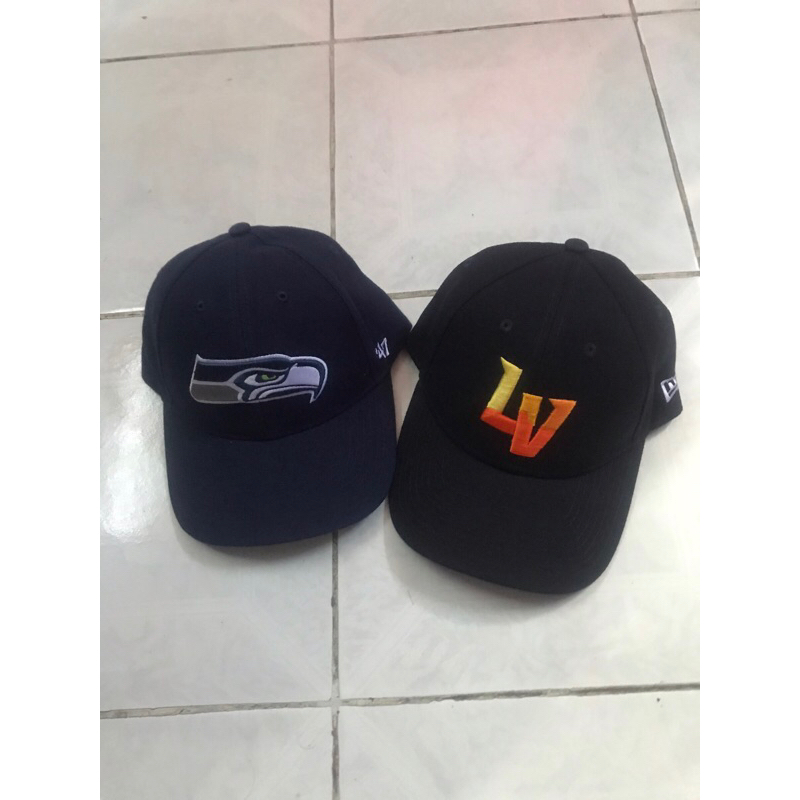 Topi New era Lv dan Seattle seahawks 4/7